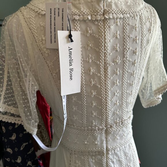 Amelia Rose Ivory Bridal Maxi - Picture 4 of 5